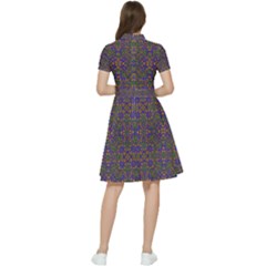 Short Sleeve Waist Detail Dress 