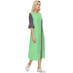 Double Cuff Midi Dress 
