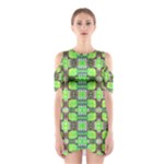 Nowwhat (2) Shoulder Cutout One Piece Dress