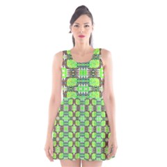 Scoop Neck Skater Dress 