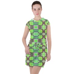 Drawstring Hooded Dress 