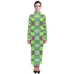 Turtleneck Maxi Dress 
