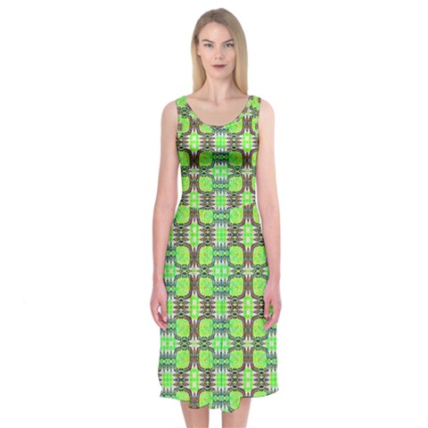 Nowwhat (2) Midi Sleeveless Dress from ArtsNow.com