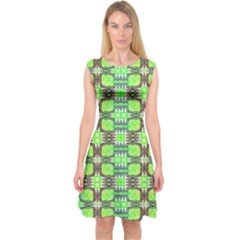 Capsleeve Midi Dress 