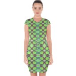 Nowwhat (2) Capsleeve Drawstring Dress 