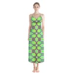 Nowwhat (2) Button Up Chiffon Maxi Dress