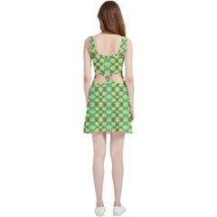 Velour Cutout Dress 