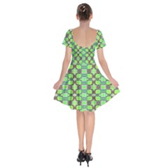 Short Sleeve Bardot Dress 