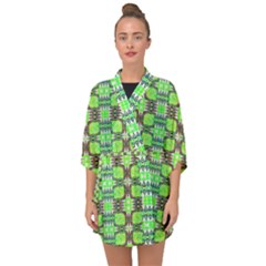 Half Sleeve Chiffon Kimono 
