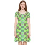 Nowwhat (2) Inside Out Cap Sleeve Dress