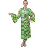 Nowwhat (2) Maxi Velour Kimono