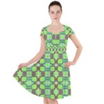 Nowwhat (2) Cap Sleeve Midi Dress
