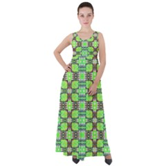 Empire Waist Velour Maxi Dress 