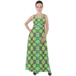 Nowwhat (2) Empire Waist Velour Maxi Dress