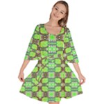 Nowwhat (2) Velour Kimono Dress