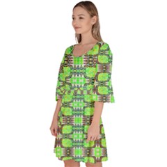 Velour Kimono Dress 