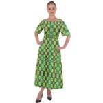 Nowwhat (2) Shoulder Straps Boho Maxi Dress 
