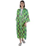 Nowwhat (2) Maxi Satin Kimono