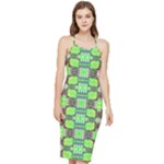 Nowwhat (2) Bodycon Cross Back Summer Dress