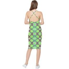 Bodycon Cross Back Summer Dress 