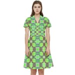 Nowwhat (2) Short Sleeve Waist Detail Dress
