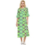 Nowwhat (2) Double Cuff Midi Dress