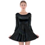Justabit (2) Long Sleeve Skater Dress