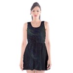 Justabit (2) Scoop Neck Skater Dress