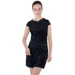 Justabit (2) Drawstring Hooded Dress