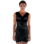 Justabit (2) Wrap Front Bodycon Dress