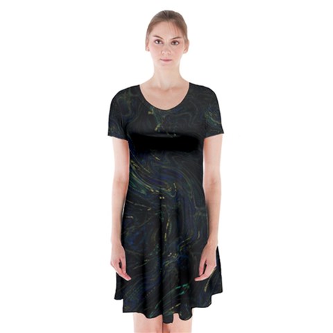 Justabit (2) Short Sleeve V