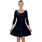 Justabit (2) Quarter Sleeve Skater Dress
