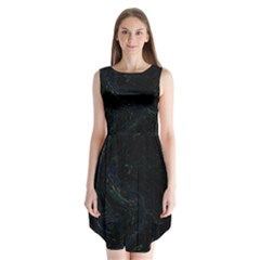 Sleeveless Chiffon Dress   