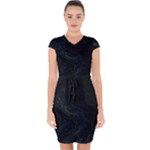 Justabit (2) Capsleeve Drawstring Dress 