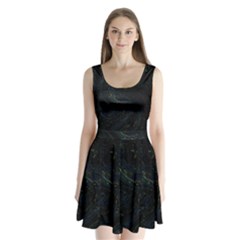 Split Back Mini Dress  