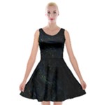 Justabit (2) Velvet Skater Dress