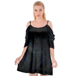 Justabit (2) Cutout Spaghetti Strap Chiffon Dress