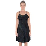 Justabit (2) Ruffle Detail Chiffon Dress