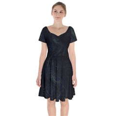 Short Sleeve Bardot Dress 