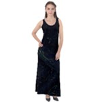 Justabit (2) Sleeveless Velour Maxi Dress