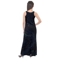 Sleeveless Velour Maxi Dress 