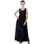 Justabit (2) Empire Waist Velour Maxi Dress