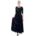Justabit (2) Half Sleeves Maxi Dress