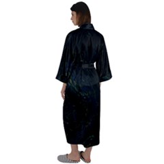 Maxi Satin Kimono 