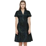 Justabit (2) Short Sleeve Waist Detail Dress