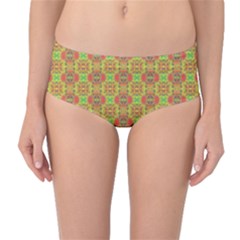 Mid-Waist Bikini Bottoms 