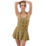 Serious (2) Ruffle Top Dress Swimsuit