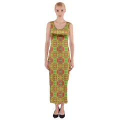 Fitted Maxi Dress 