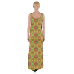 Thigh Split Maxi Dress 