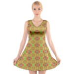 Serious (2) V-Neck Sleeveless Dress
